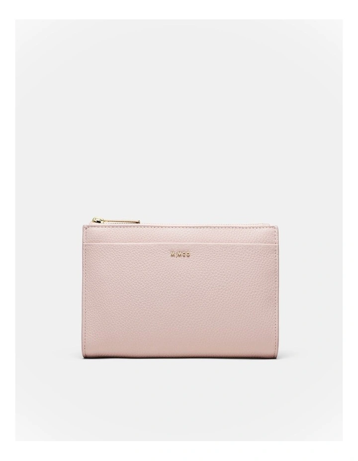 Yvette Gusset Pouch in Petal image 1