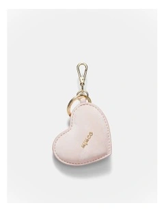 Romance Heart Bag Charm in Ballet