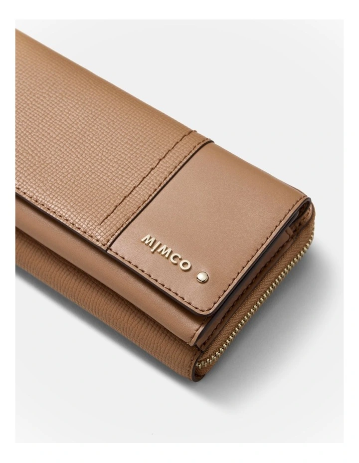 Metro Wallet Crossbody Bag in Caramel image 5