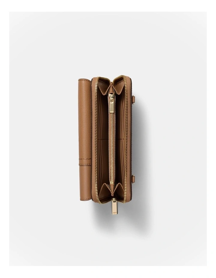 Metro Wallet Crossbody Bag in Caramel image 6