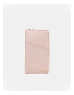 Drift Travel Wallet in Petal
