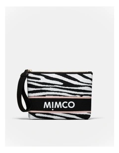 Blondie Pouch in Zebra Print