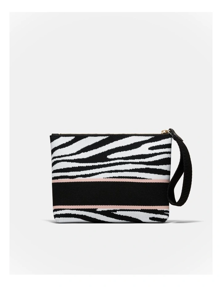 Blondie Pouch in Zebra Print image 4