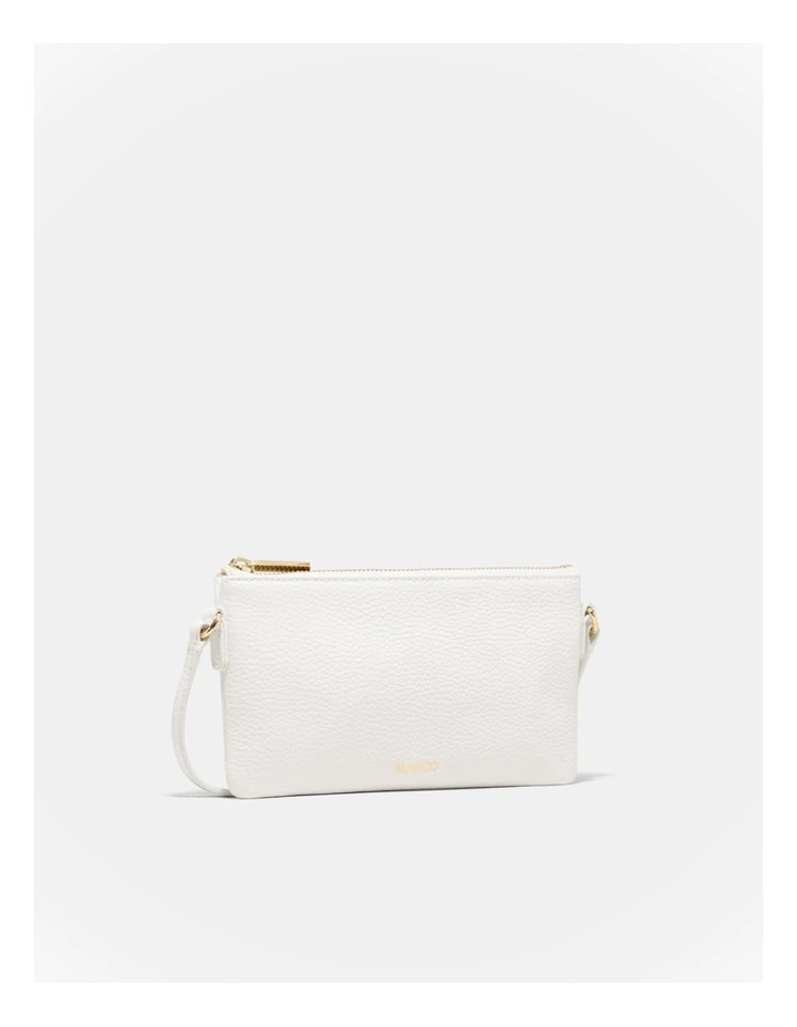 Rhiannon Pouch Crossbody Bag in White image 3