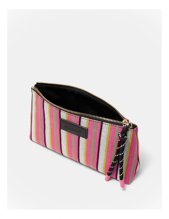 Lyra Pouch in Pink Stripe image 4