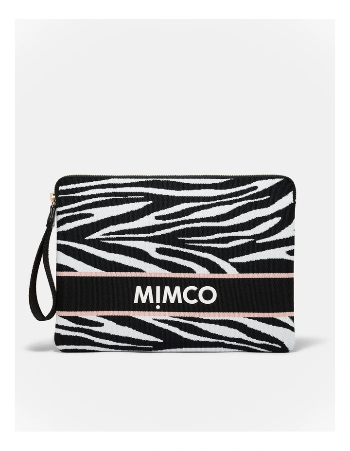 Blondie Laptop Case in Zebra Print image 1