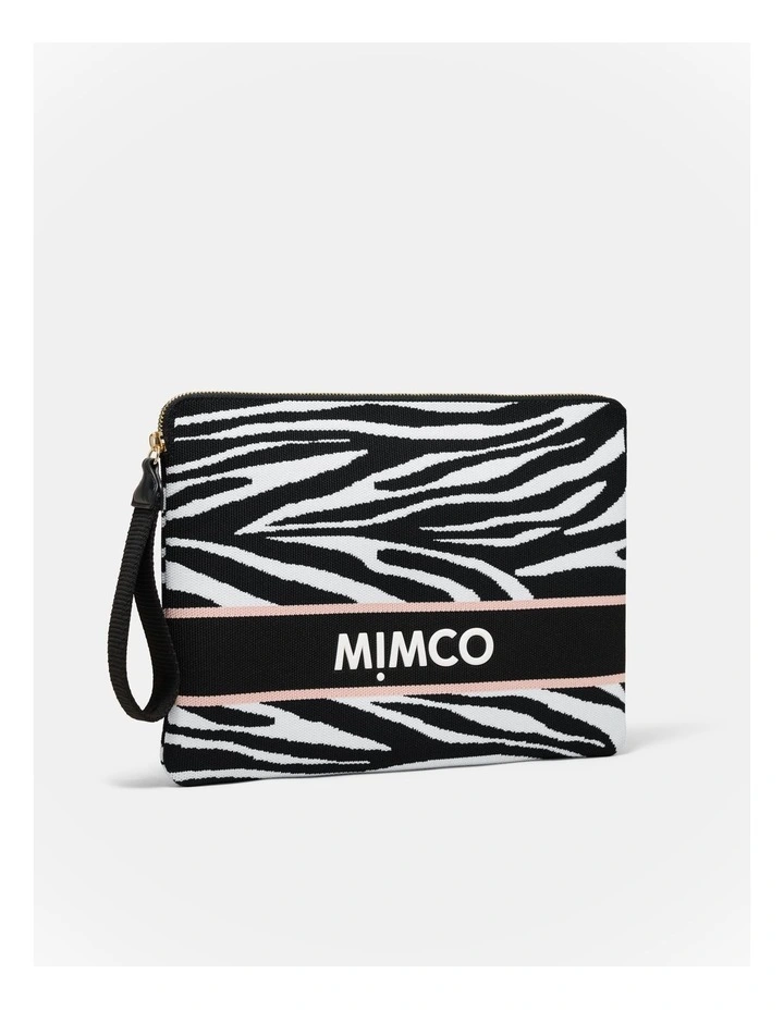 Blondie Laptop Case in Zebra Print image 3