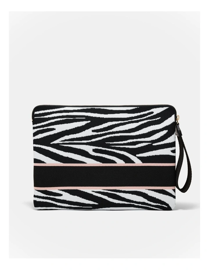 Blondie Laptop Case in Zebra Print image 4
