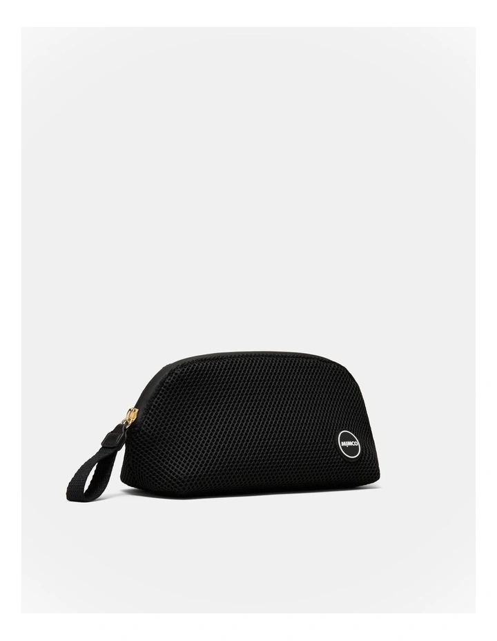 Riven Mesh Cosmetic Case in Black image 3