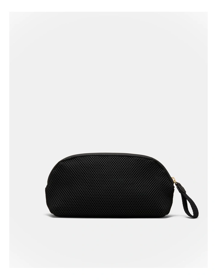Riven Mesh Cosmetic Case in Black image 4