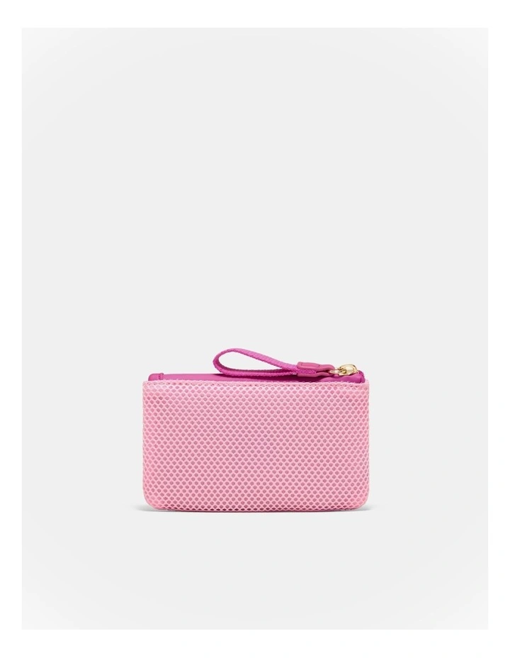 Riven Mesh Coin Purse in Pink Sorbet image 2