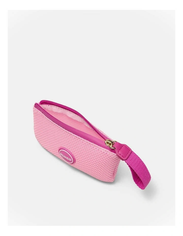 Riven Mesh Coin Purse in Pink Sorbet image 3