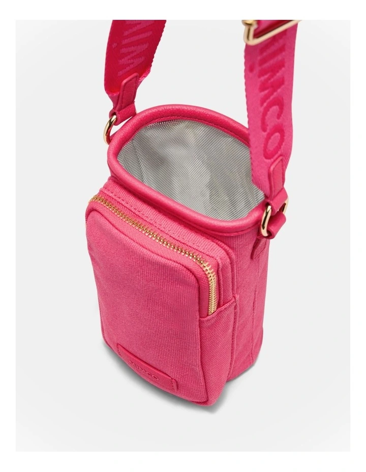 Water Bottle Crossbody Bag in Flamingo image 7