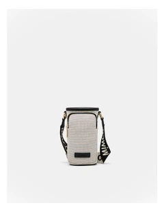 Mim Water Bottle Crossbody Bag in Black White