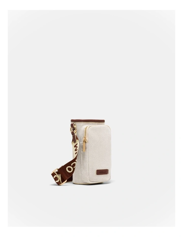 Water Bottle Crossbody Bag in Natural image 3