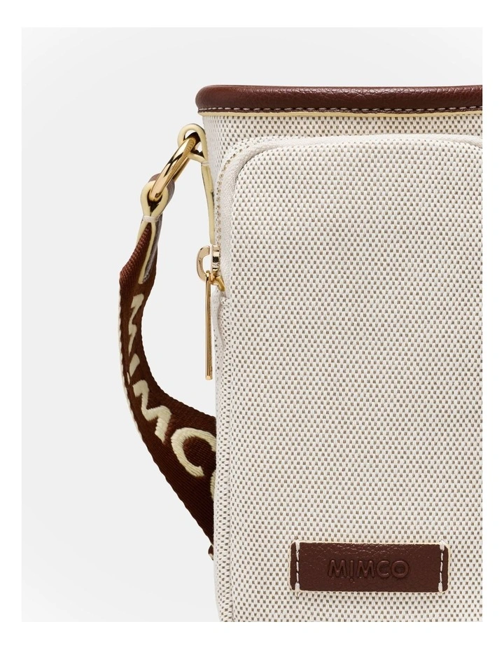 Water Bottle Crossbody Bag in Natural image 5