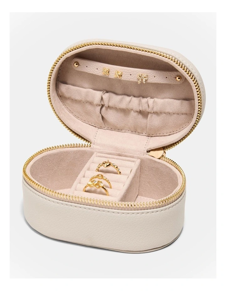 Violet Jewellery Case in Linen image 2