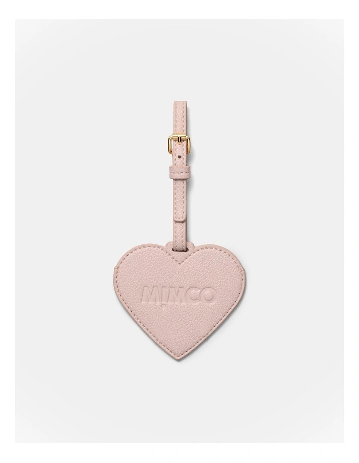 Heart Luggage Tag in Petal image 1