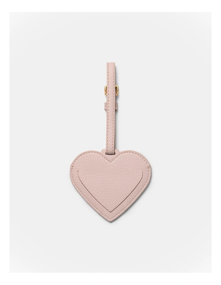 Heart Luggage Tag in Petal image 2