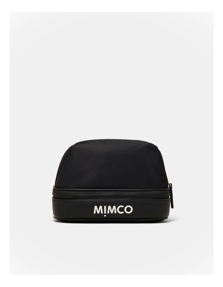 Atomic Soft Cosmetic Case in Black image 1