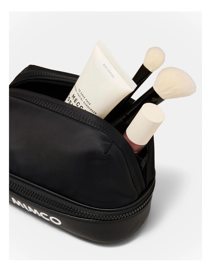 Atomic Soft Cosmetic Case in Black image 2