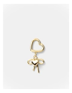 Bow Keyring in Light Gold