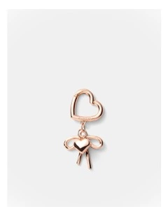 Bow Keyring in Rose Gold