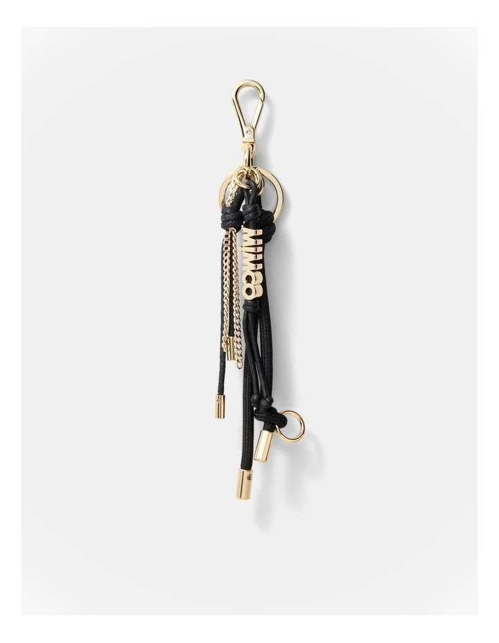 Logo Keyring in Black image 1