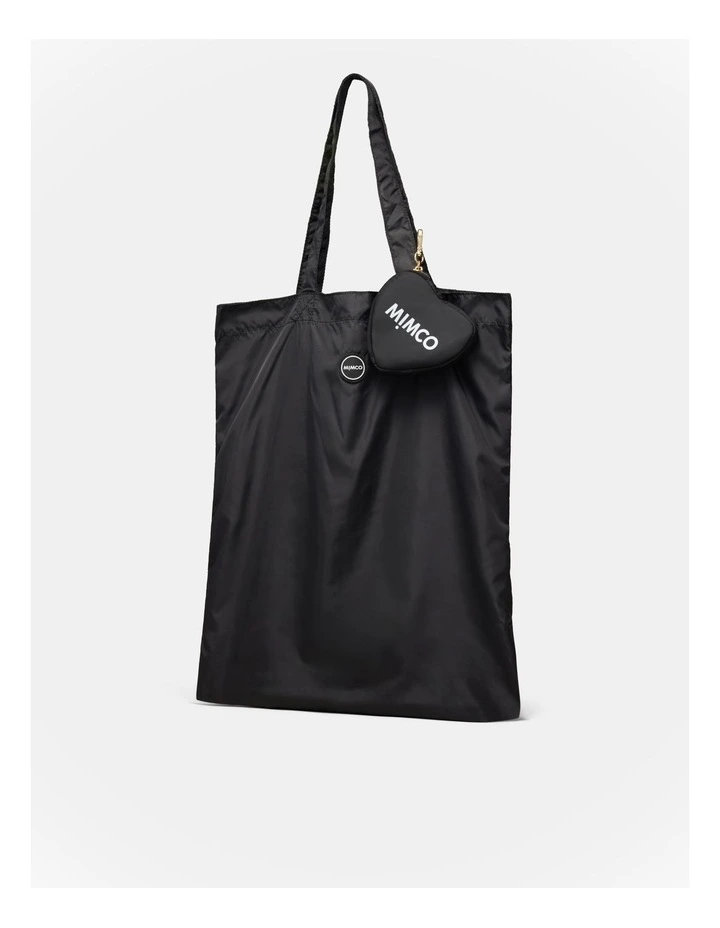 Love Tote Bag Charm in Black image 3