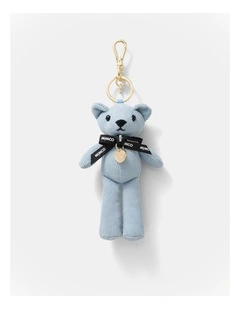 Mimco Bear Bag Charm in Blue