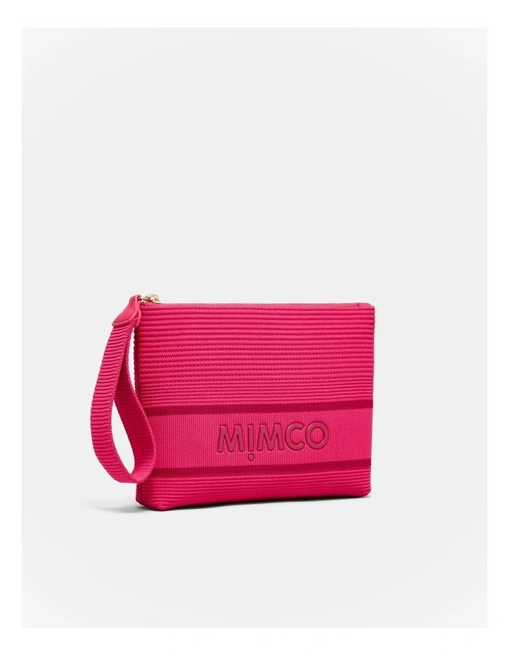 Blondie Pouch in Flamingo image 3