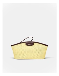 Hera Knit Pouch in Buttermilk