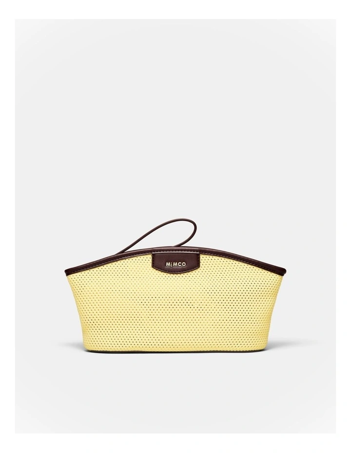 Hera Knit Pouch in Buttermilk image 1