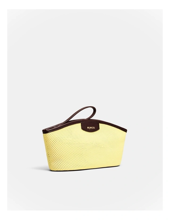 Hera Knit Pouch in Buttermilk image 3