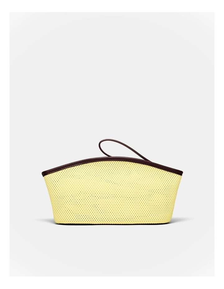 Hera Knit Pouch in Buttermilk image 4