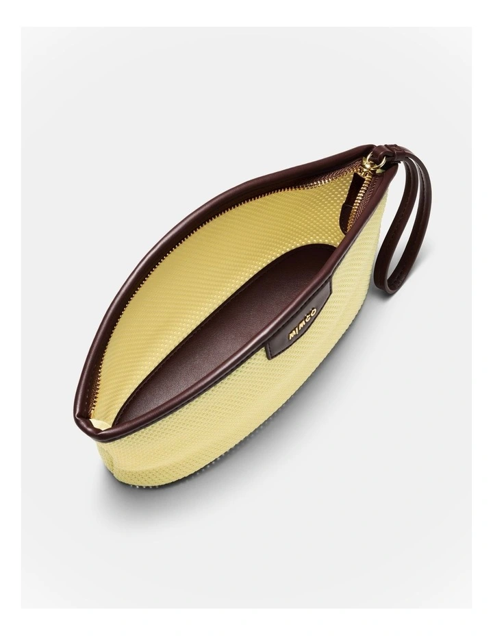 Hera Knit Pouch in Buttermilk image 5