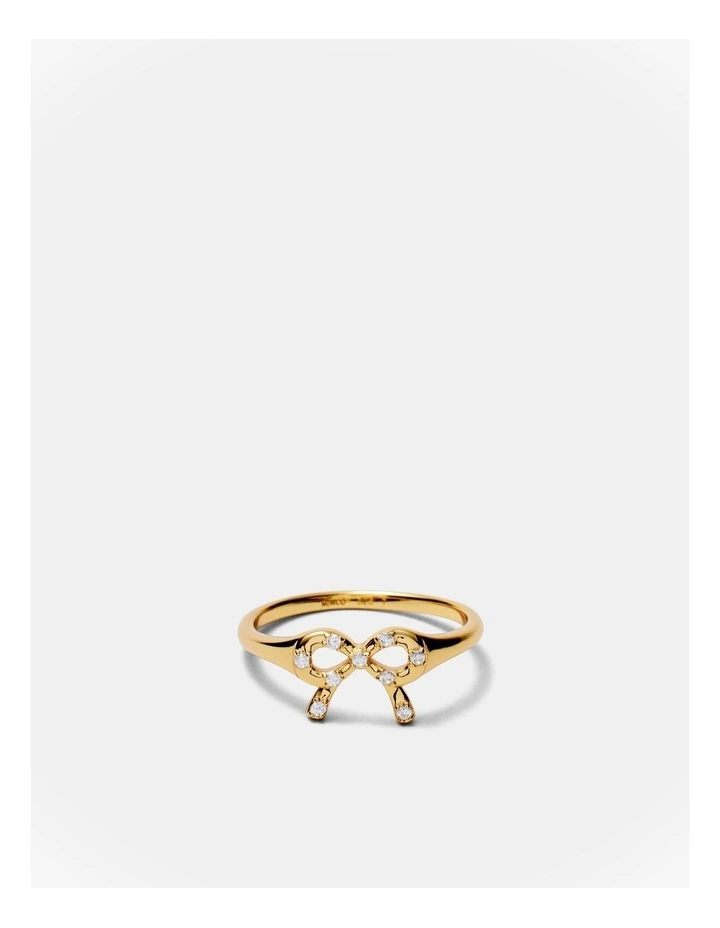 Baby Bow Ring in Gold image 1