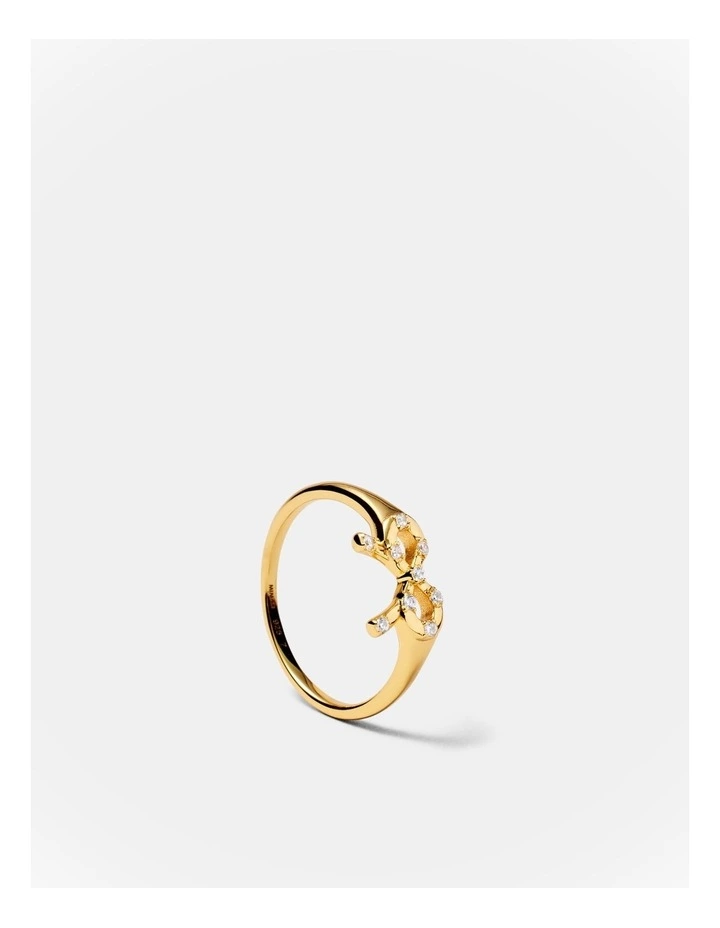 Baby Bow Ring in Gold image 3