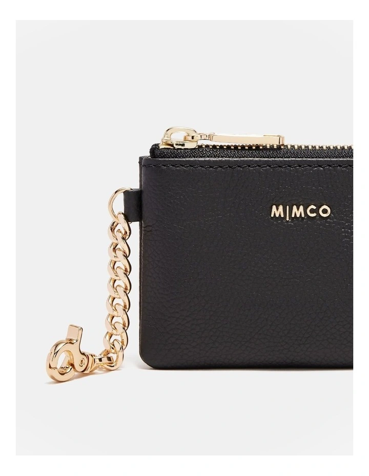 Classico Coin Purse in Black Light Gold image 4