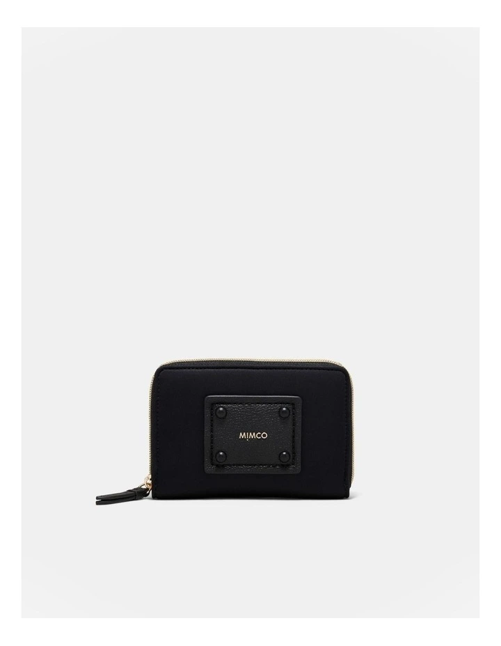 Brunswick Medium Wallet in Black Light Gold image 1