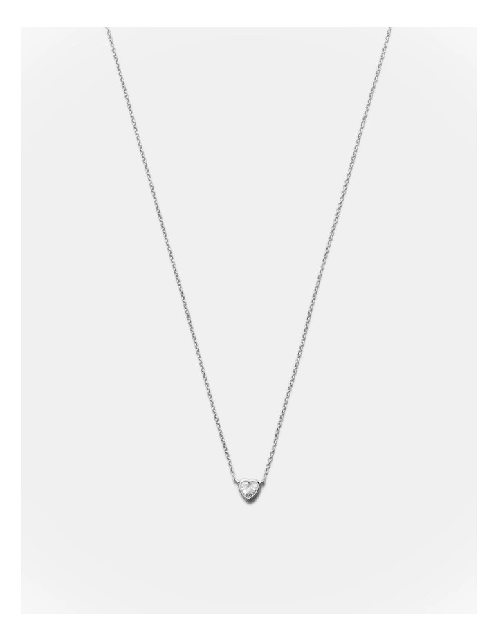 Forever Love Necklace in Silver image 1