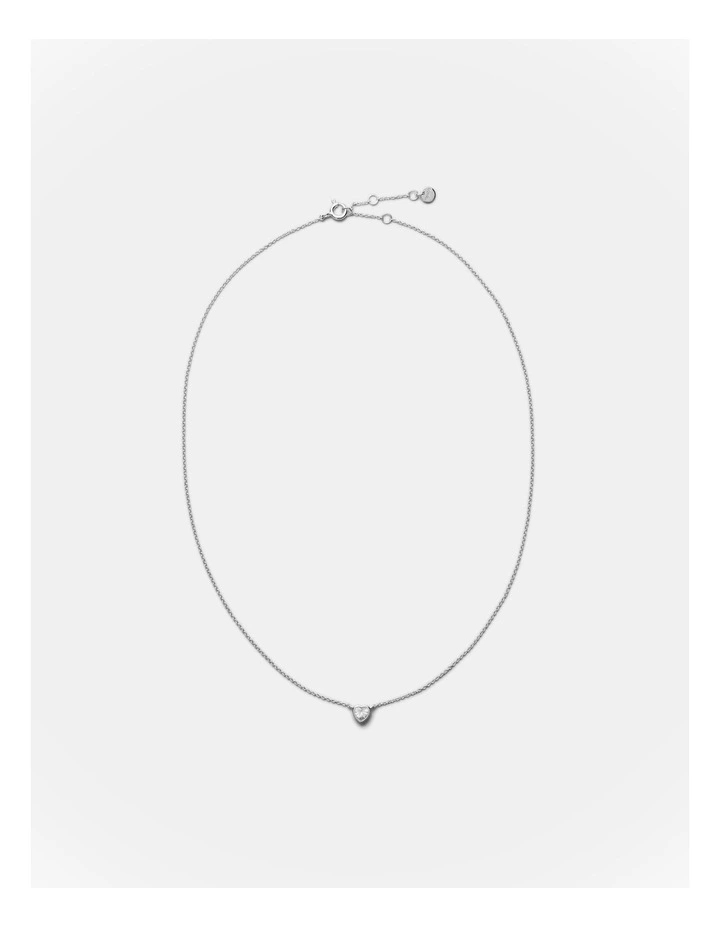 Forever Love Necklace in Silver image 4