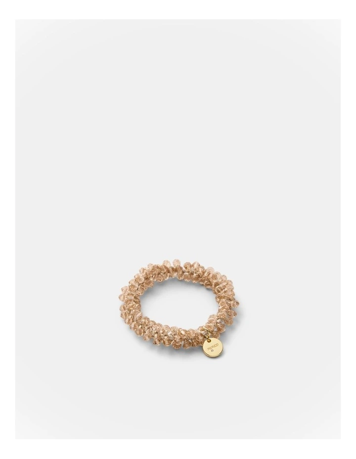 Bejewel Scrunchie in Pancake image 1