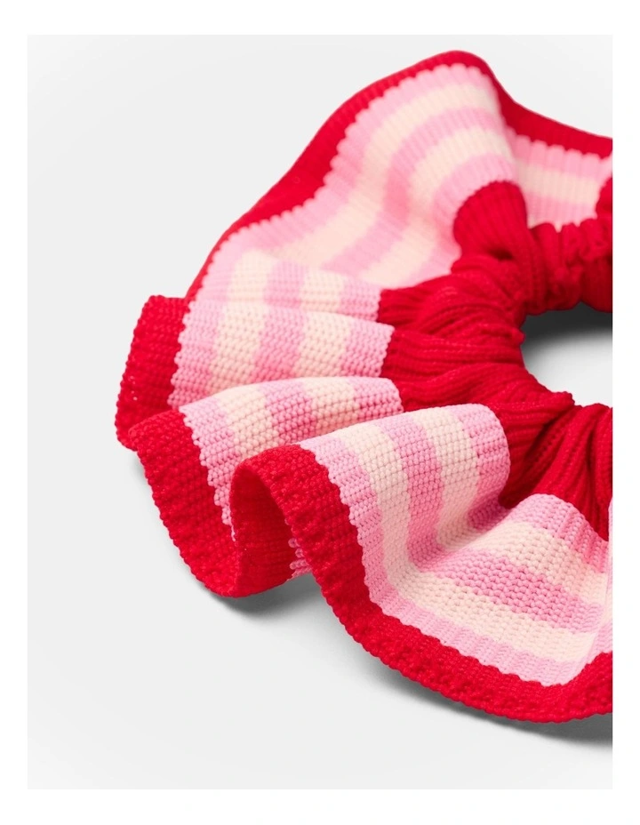 Sugar Scrunchie in Lipstick Red image 2
