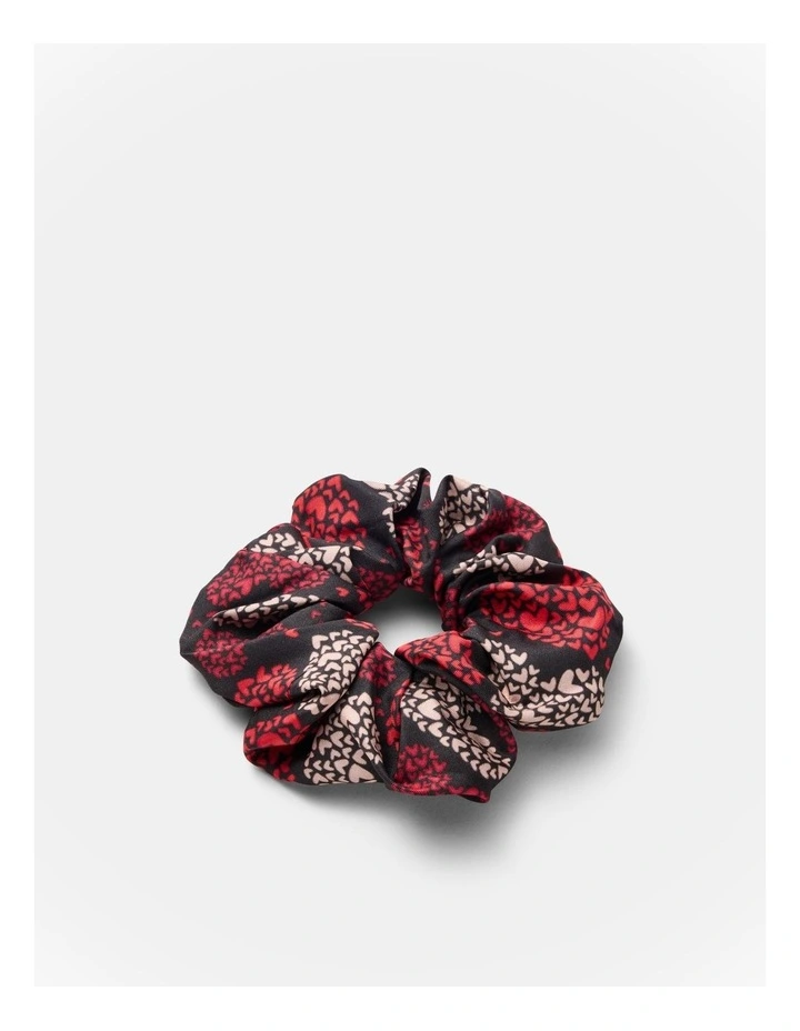 In Love Scrunchie in Lipstick Red image 1