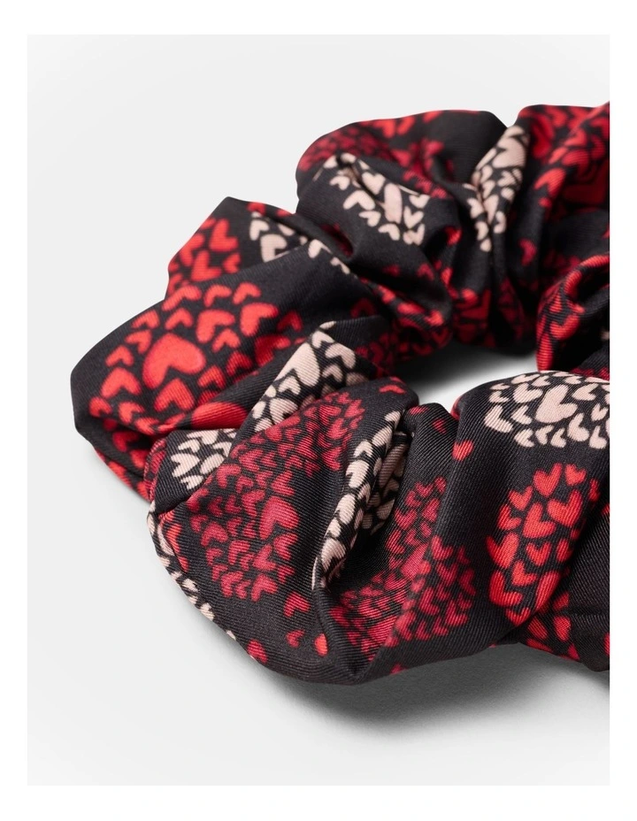 In Love Scrunchie in Lipstick Red image 2