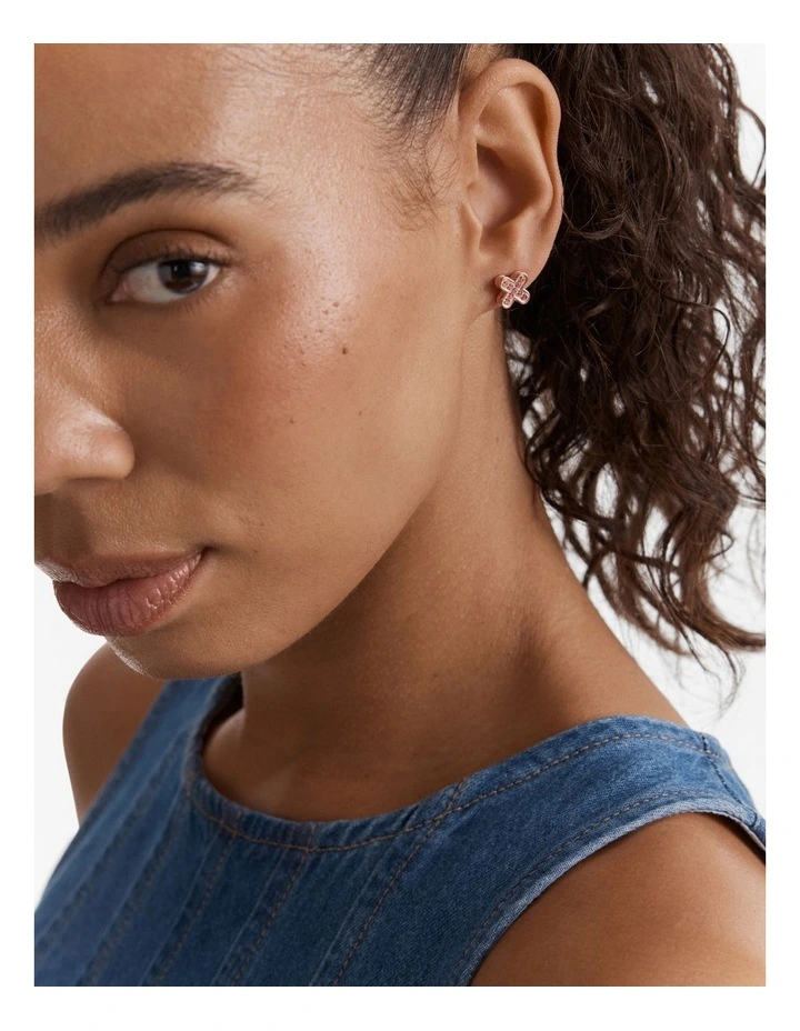 Daydream Pop Stud Earrings in Rose image 4
