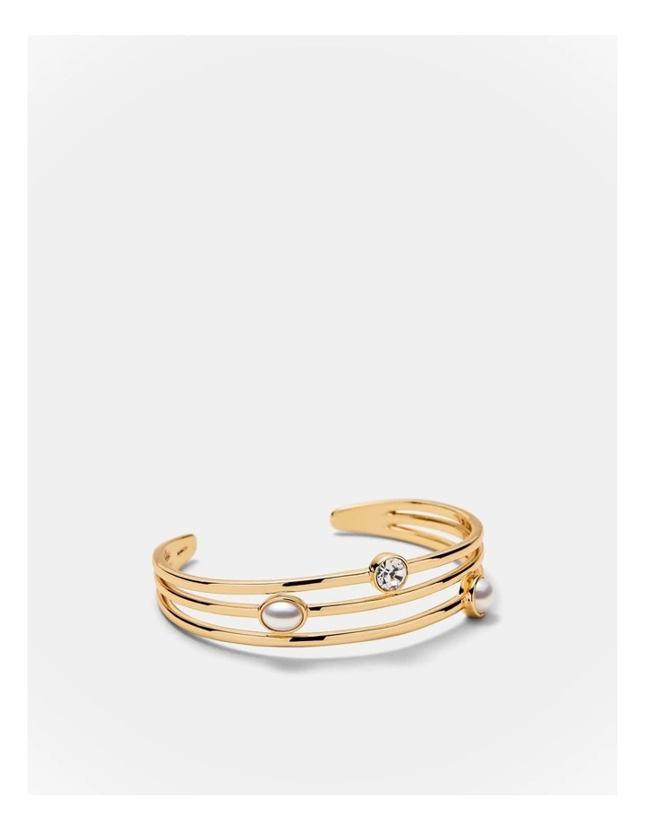 Borderline Bangle in Pearl image 1