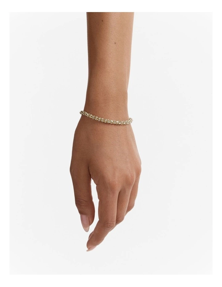 Dazzle Toggle Bracelet in Gold image 2