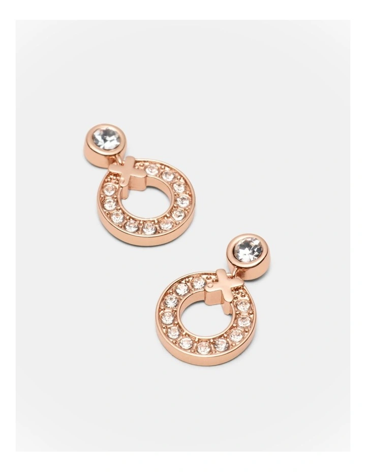 Encanto Drop Earrings in Rose Gold image 3